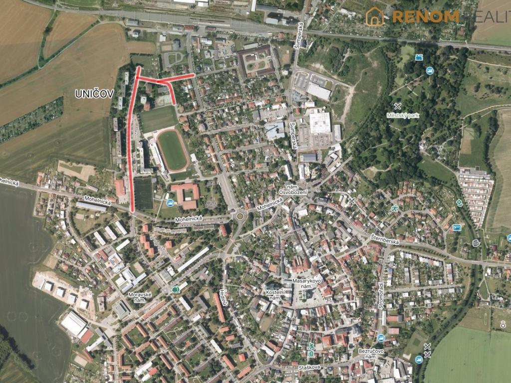 Pronájem bytu 2+1 44 m2, Uničov – náhled fotky 14