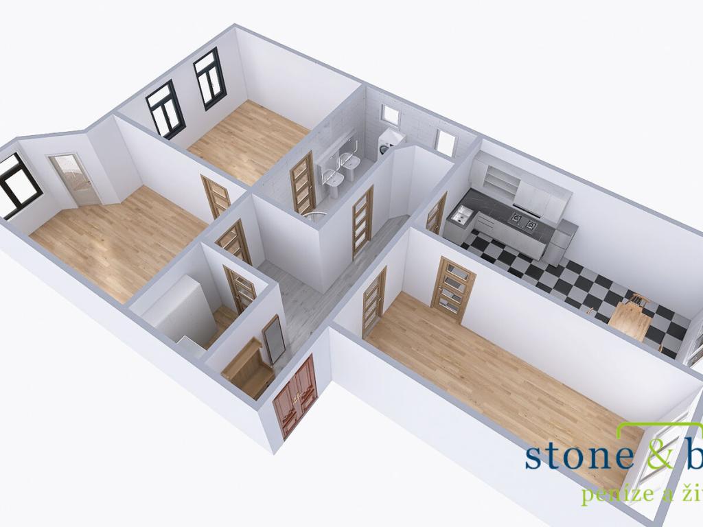 Pronájem bytu 3+1 116 m2, Praha – náhled fotky 19