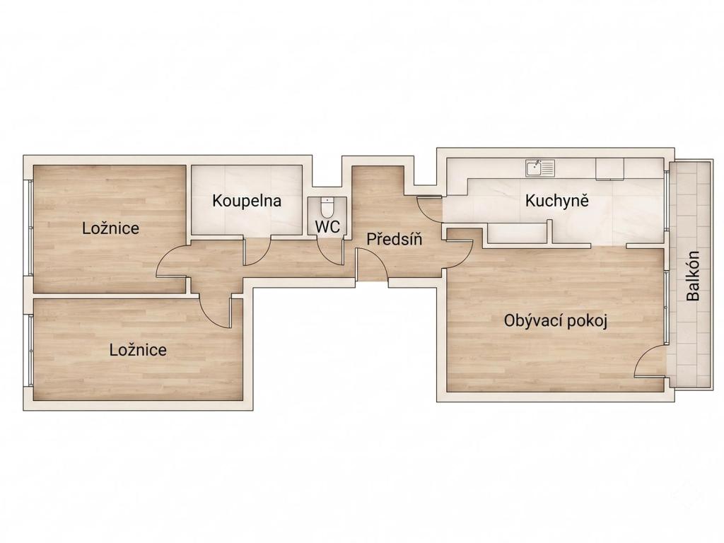 Prodej bytu 3+1 80 m2, Praha – náhled fotky 17