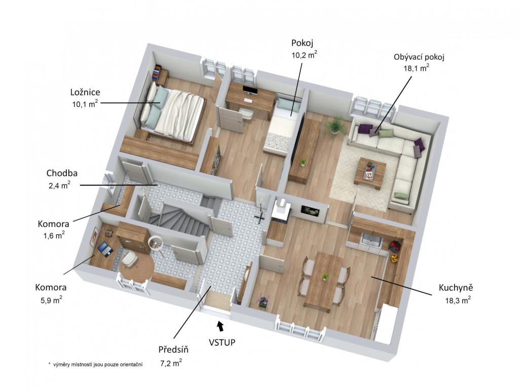 Prodej domu 73 m2