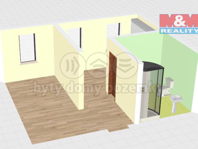 Pronajem bytu 1+kk 20 m2