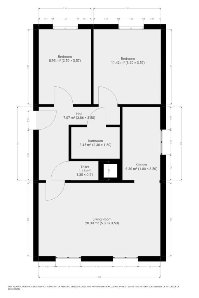 Pronájem bytu 3+kk 61 m2, Praha – náhled fotky 16