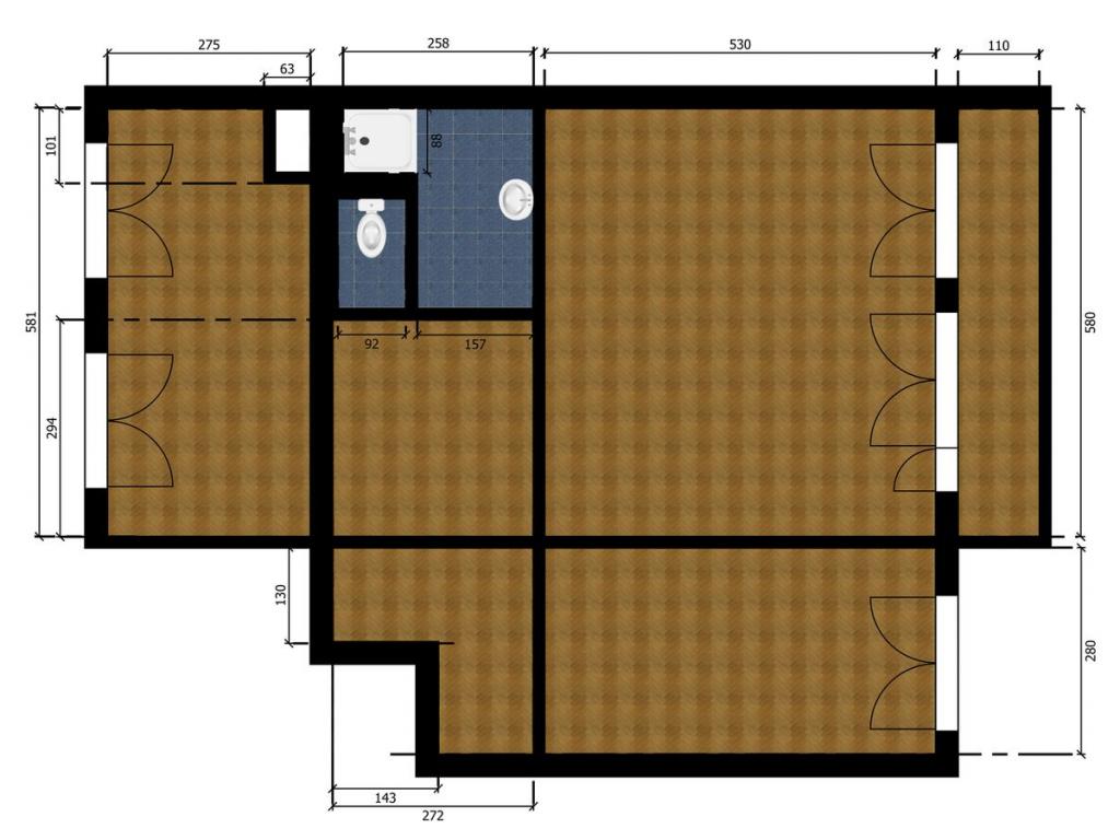 Pronajem bytu 3+kk 93 m2