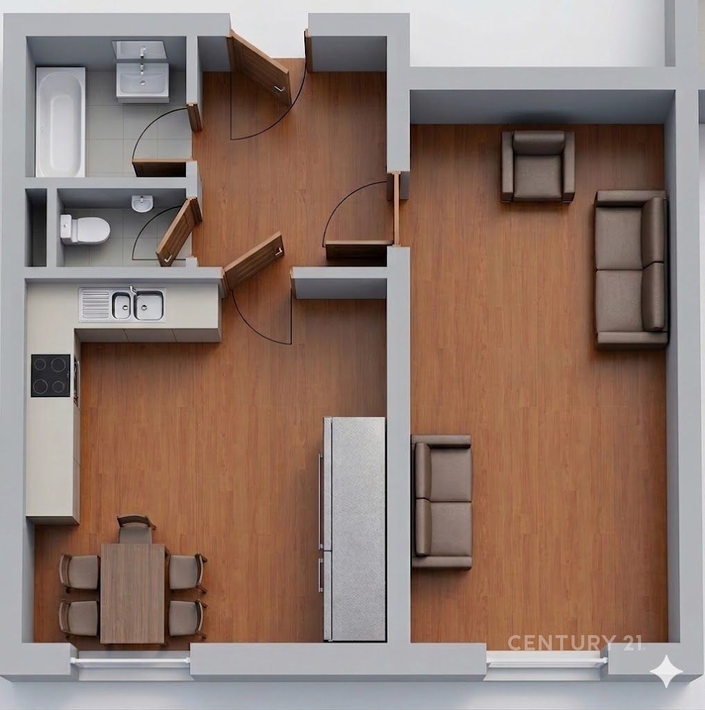 Pronájem bytu 1+1 59 m2