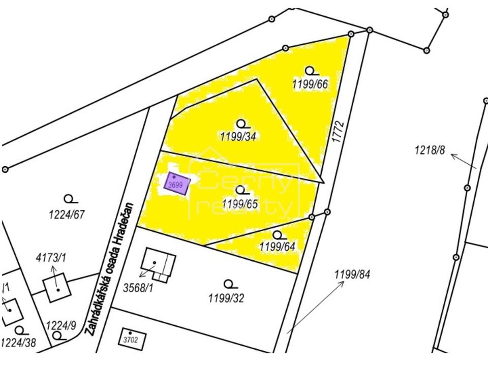 Prodej pozemku 1081 m2, Hradec Králové – náhled fotky 16
