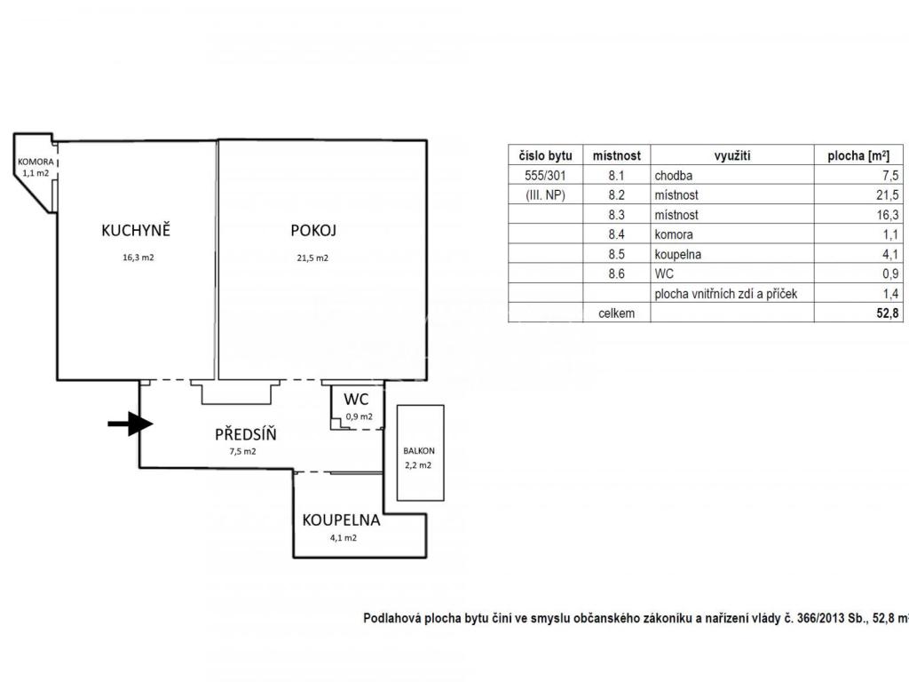 Prodej bytu 1+1 53 m2, Praha – náhled fotky 21