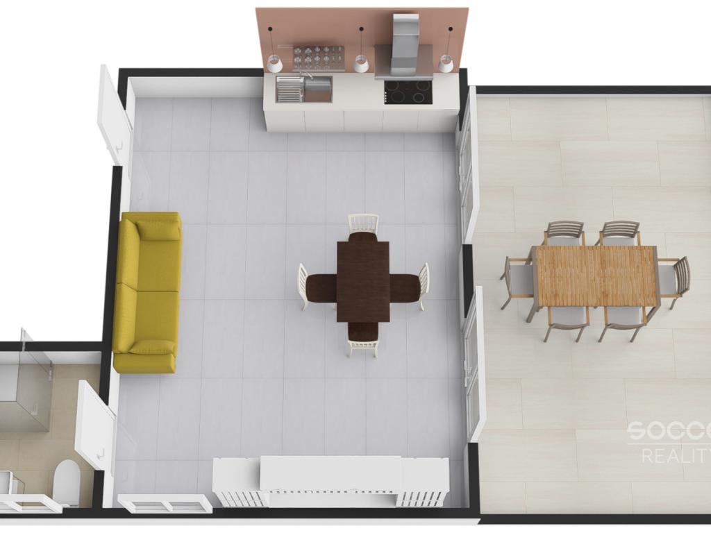 Pronájem bytu 1+kk 65 m2