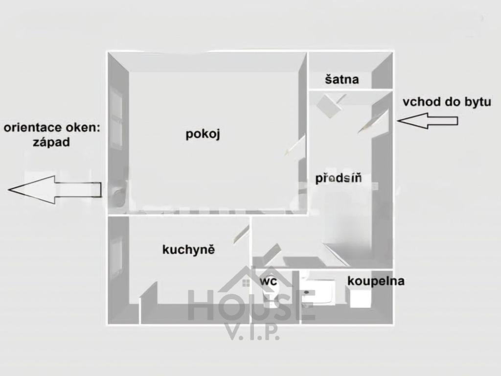 Prodej bytu 1+1 41 m2, Praha – náhled fotky 11