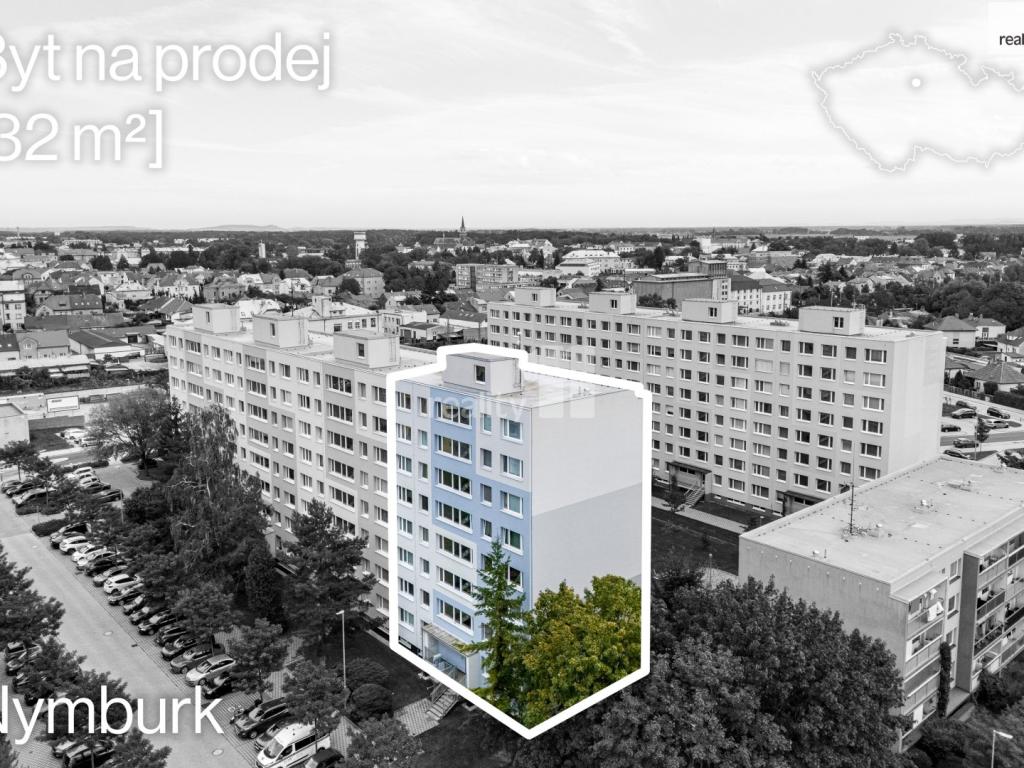 Prodej bytu 2+kk 32 m2, Růžová, Nymburk