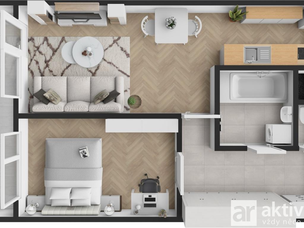 Prodej bytu 2+kk 43 m2, Neratovice – náhled fotky 18