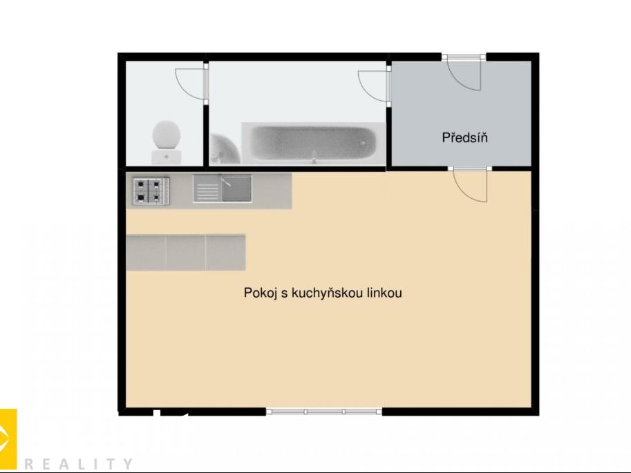Prodej bytu 1+kk 20 m2