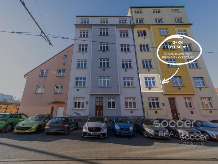 Pronájem bytu 2+kk 50 m2