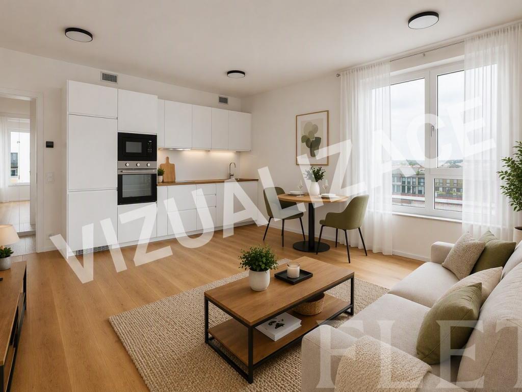 Pronájem bytu 1+kk 39 m2