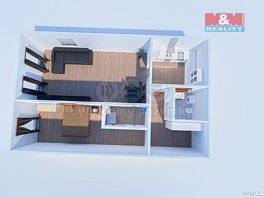 Pronajem bytu 2+1 80 m2