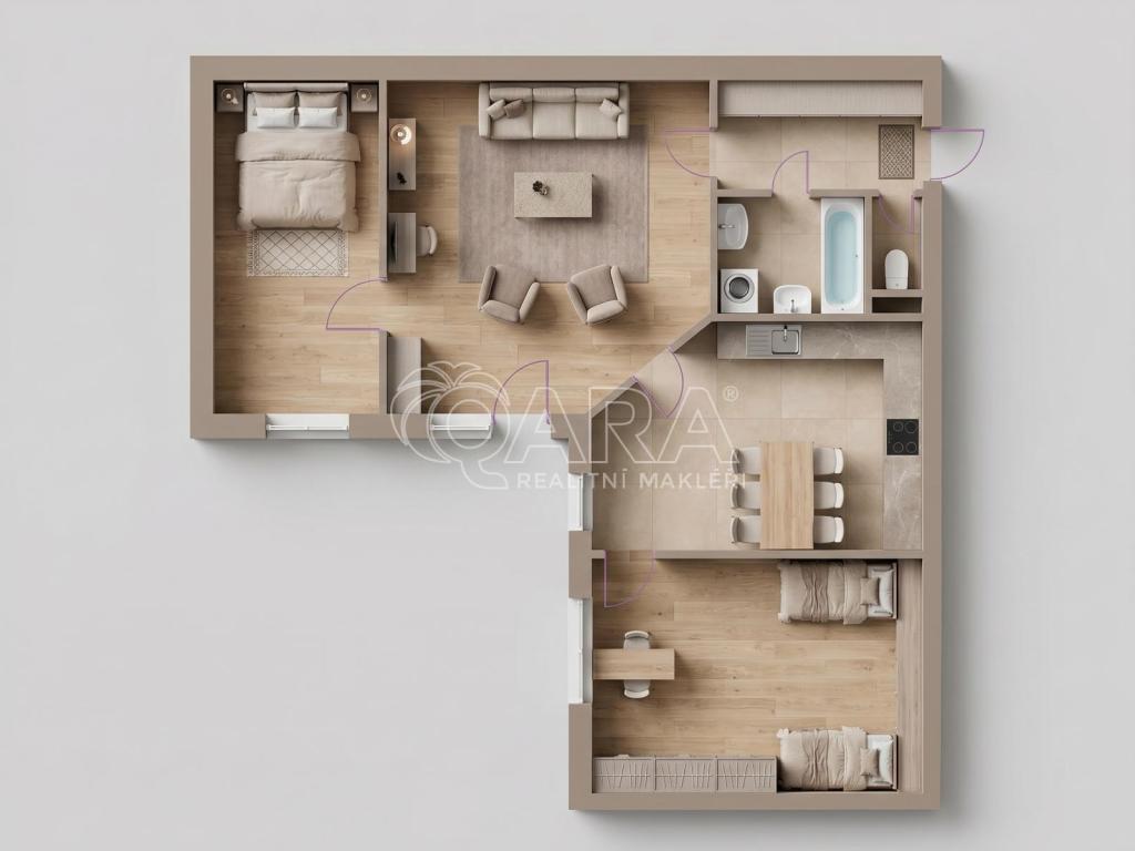 Prodej bytu 3+1 95 m2, Horoměřice – náhled fotky 22