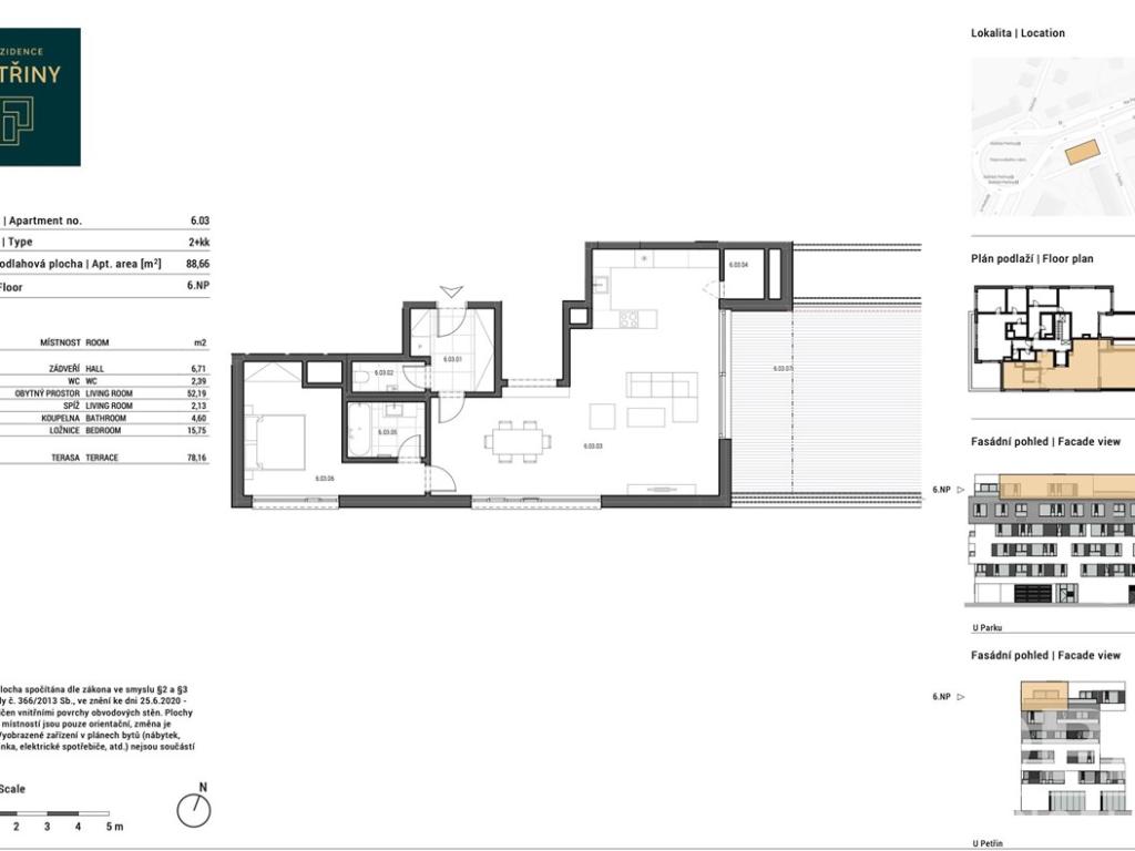 Pronájem bytu 2+kk 88 m2, Praha – náhled fotky 13