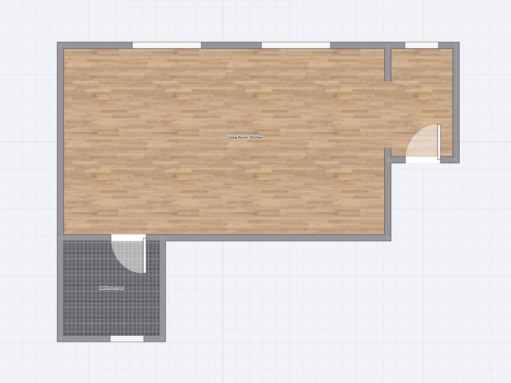Pronájem bytu 1+kk 32 m2