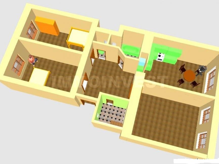 Spolubydleni bytu celý pokoj 106 m2