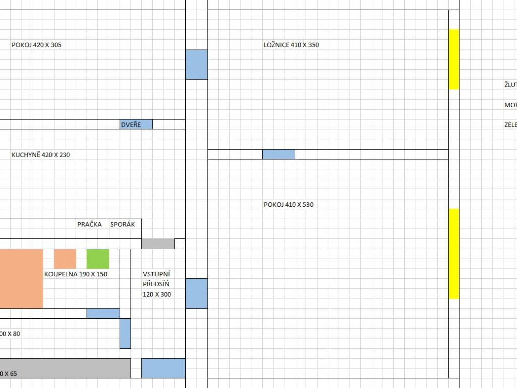 Pronajem bytu 3+1 70 m2