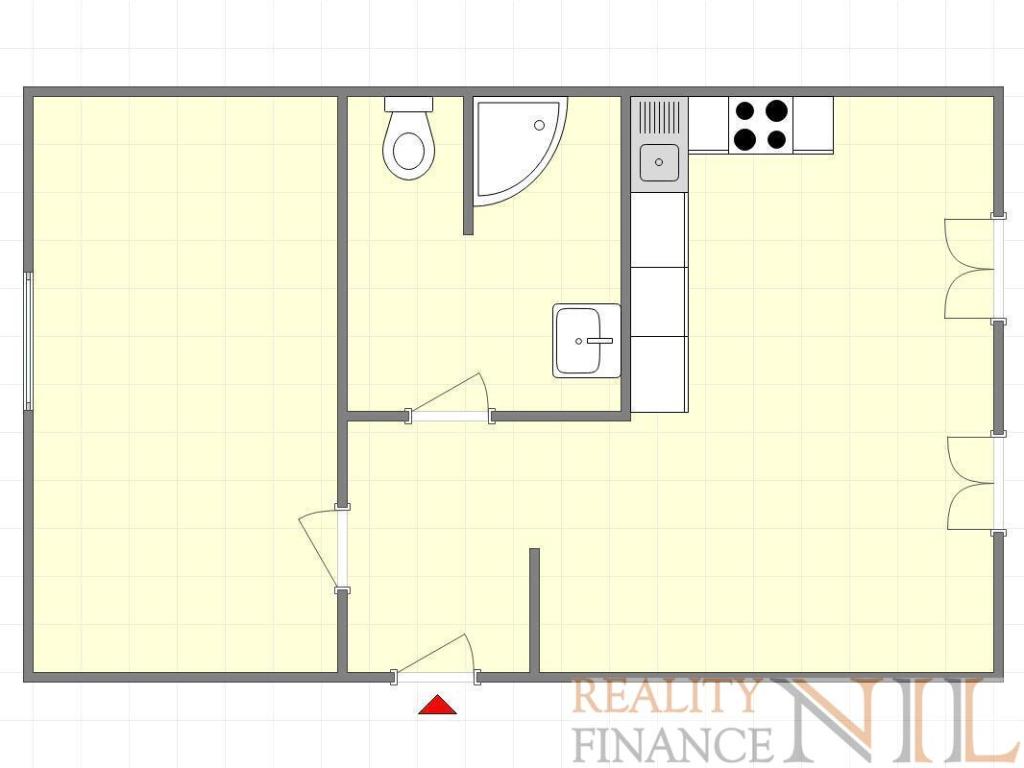 Pronájem bytu 2+kk 56 m2