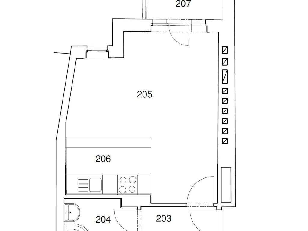 Pronájem bytu 1+kk 30 m2, Praha – náhled fotky 8