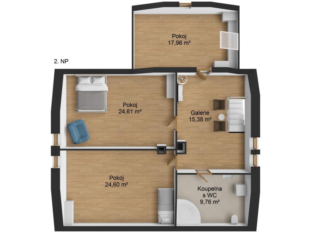 Prodej domu 198 m2, Slabce – náhled fotky 33