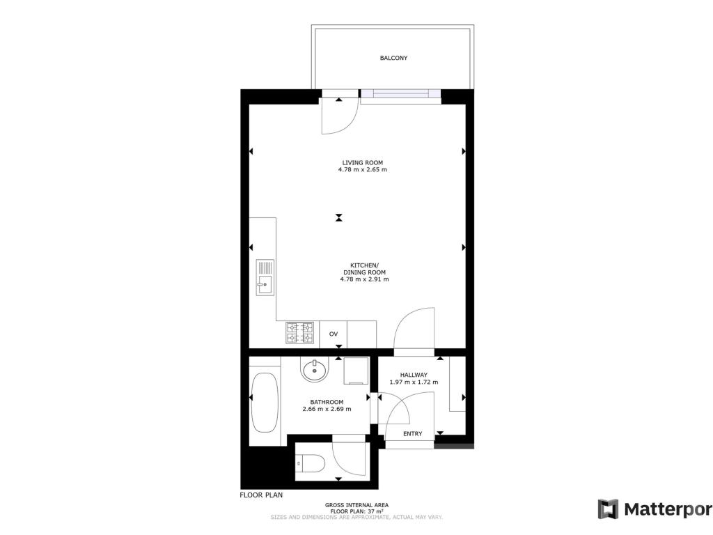 Pronájem bytu 1+kk 39 m2, Praha – náhled fotky 17