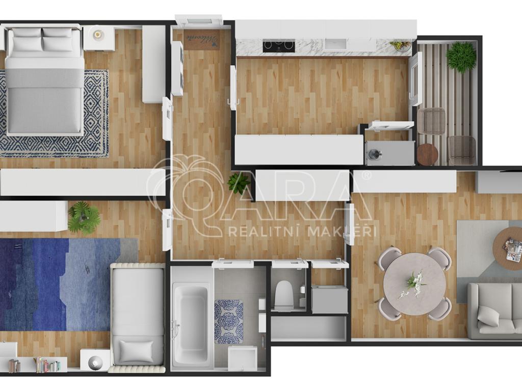 Prodej bytu 3+1 74 m2