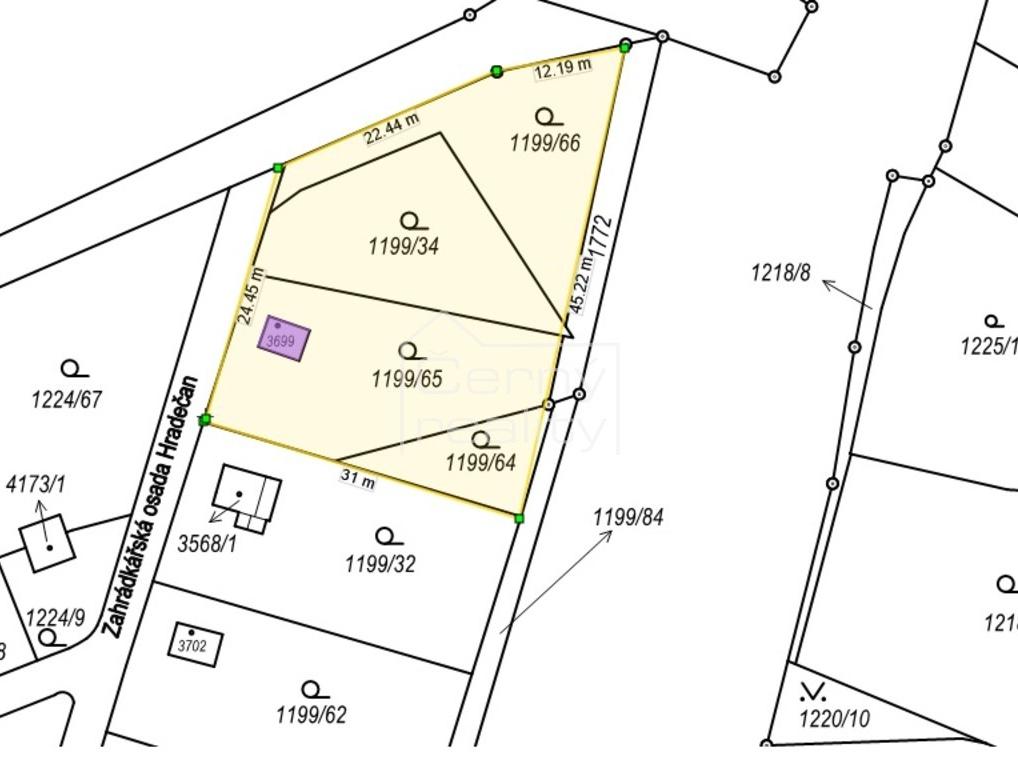 Prodej pozemku 1081 m2, Hradec Králové – náhled fotky 17