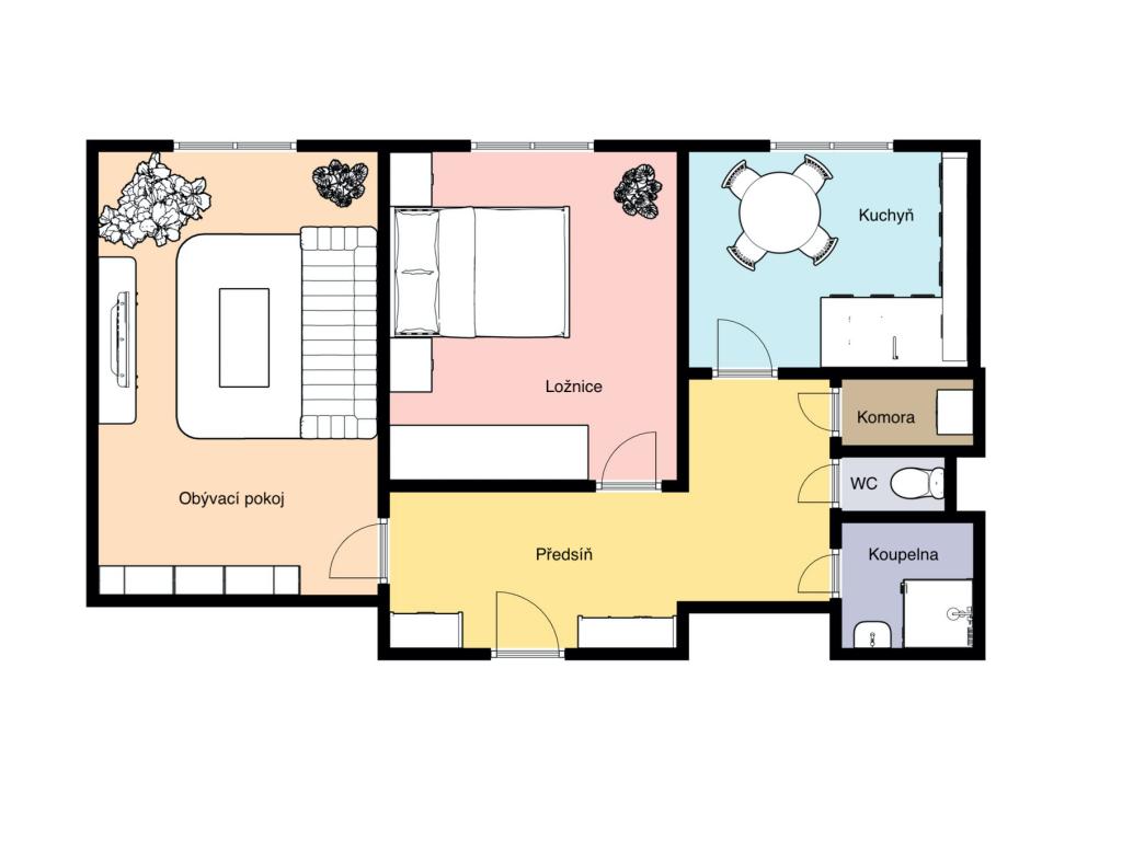 2+1 Apartment in Praha, Strašnice – pohled 4