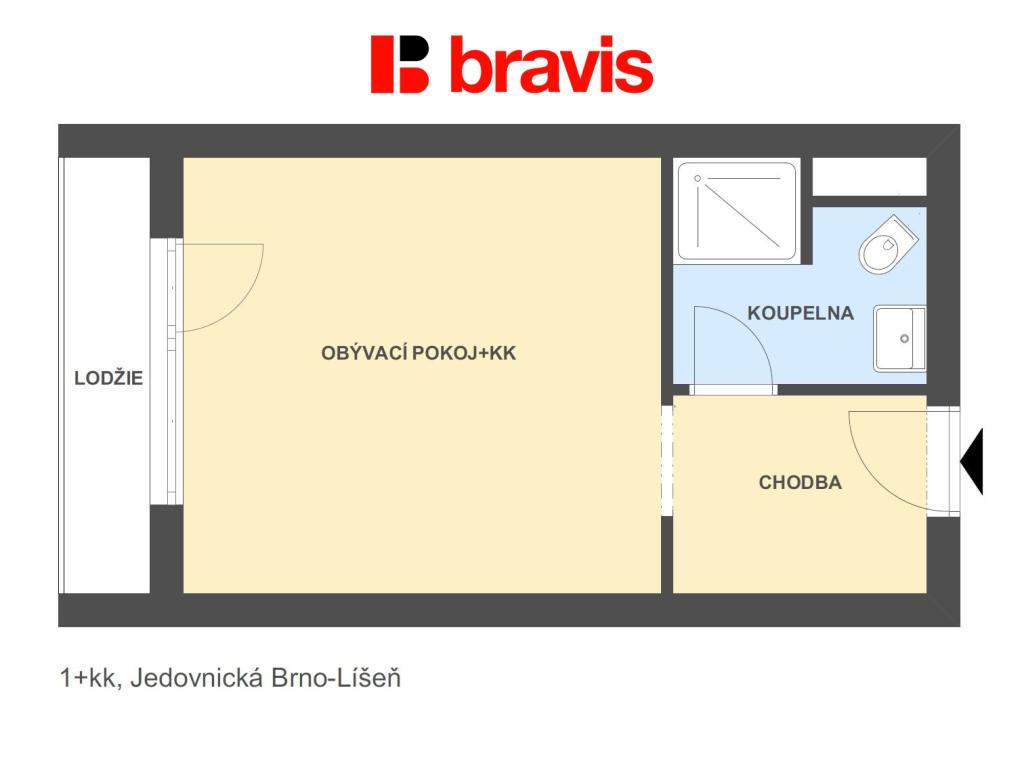 Prodej bytu 1+kk 20 m2