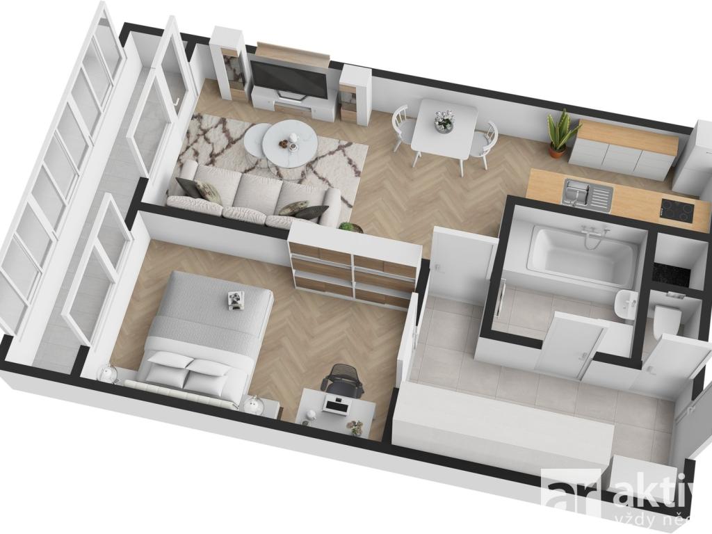Prodej bytu 2+kk 43 m2, Neratovice – náhled fotky 19