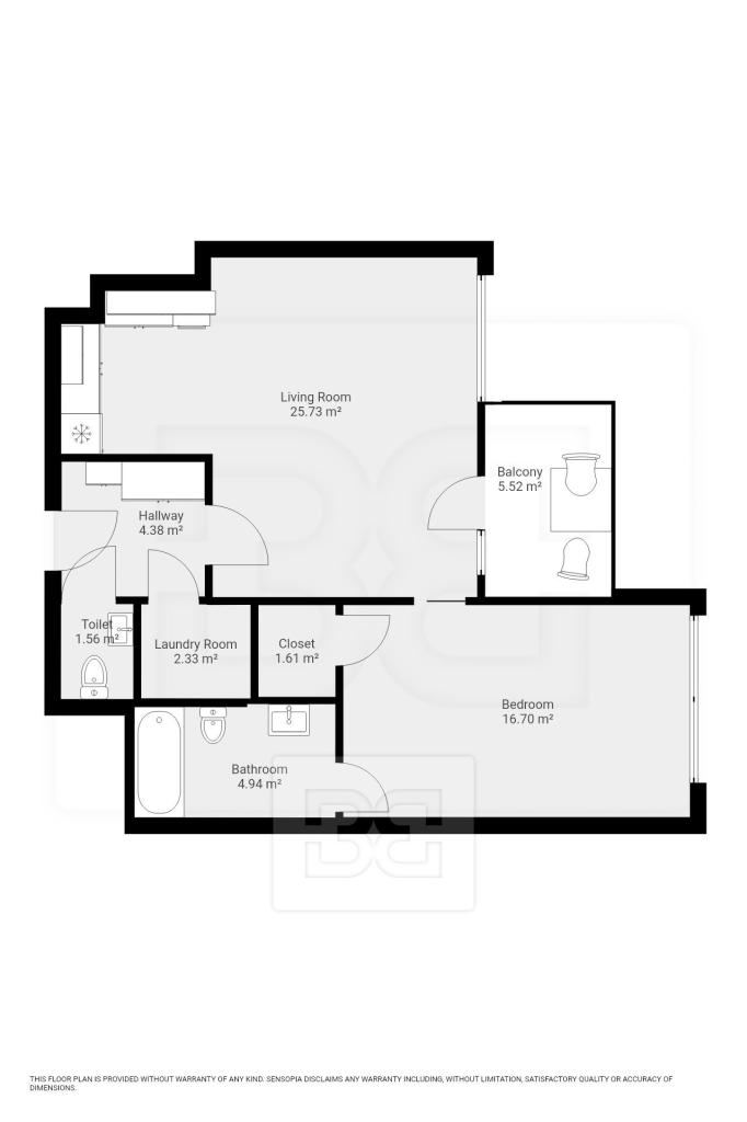 Pronájem bytu 2+kk 63 m2, Praha – náhled fotky 24