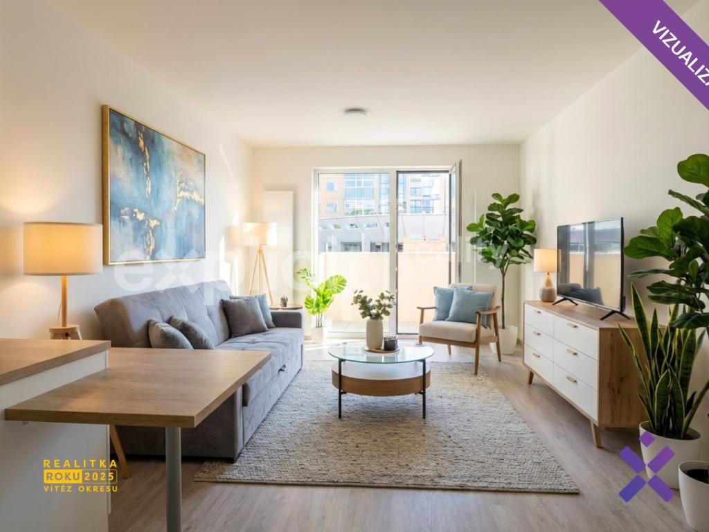 Pronájem bytu 1+kk 34 m2