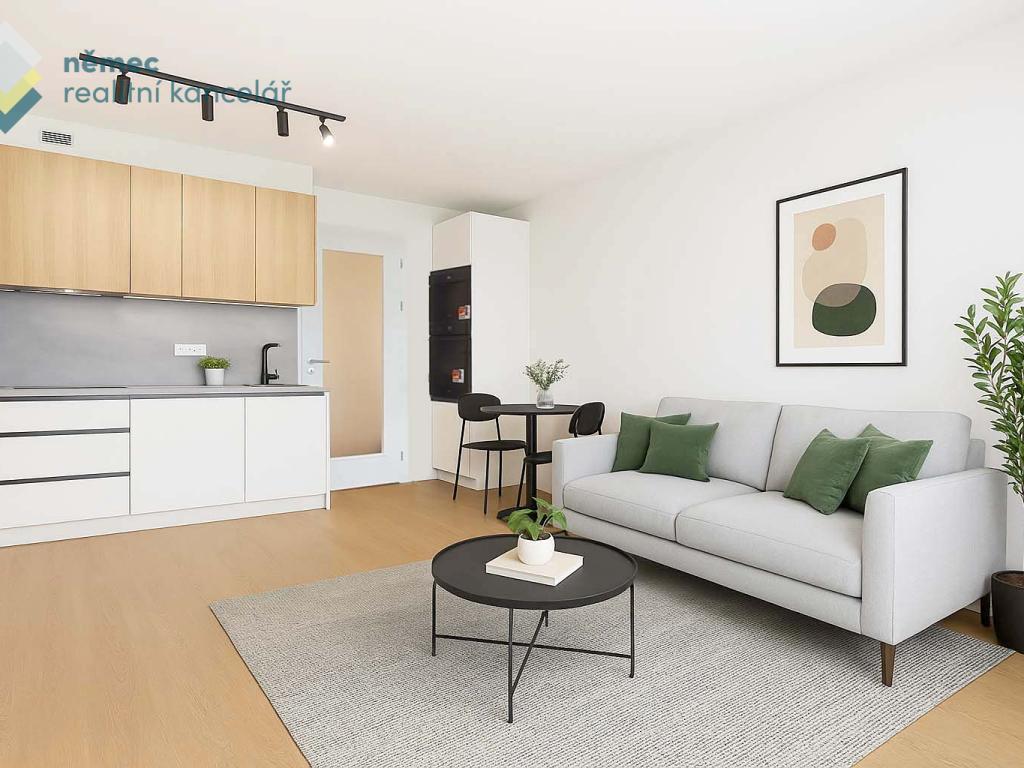 Pronájem bytu 1+kk 39 m2