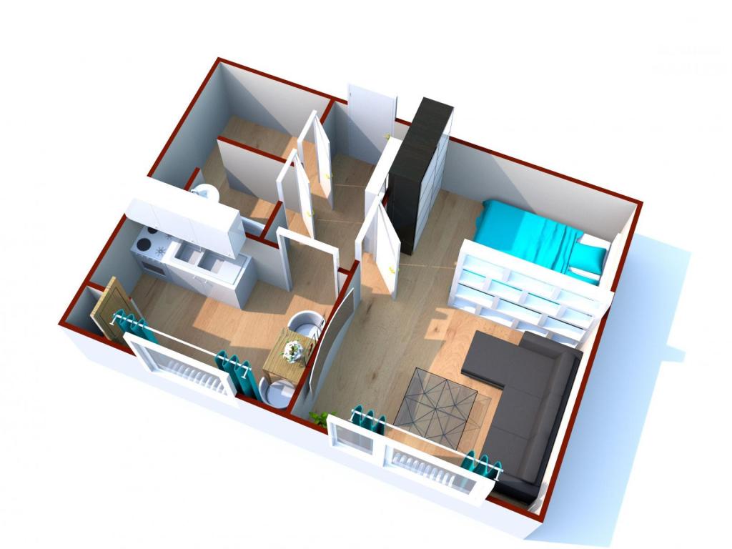 Pronajem bytu 1+1 35 m2