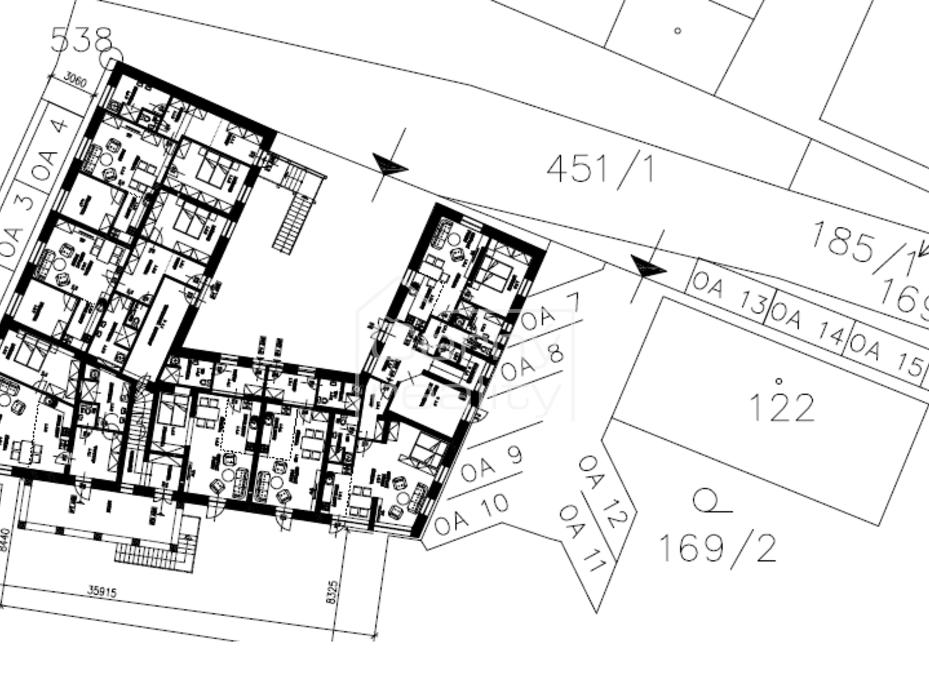 Pronájem bytu 3+kk 76 m2