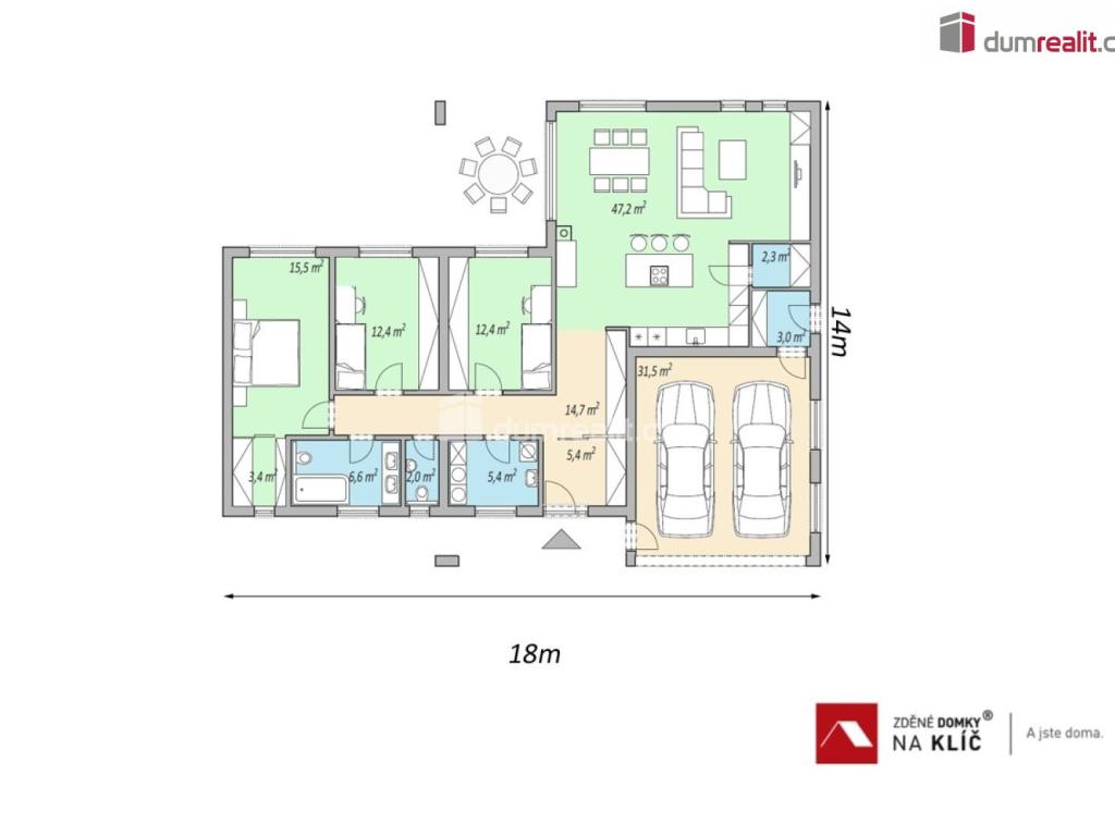 Prodej domu 191 m2