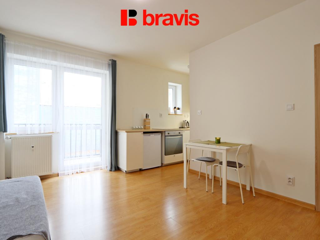 Pronájem bytu 1+kk 26 m² – pohled 3