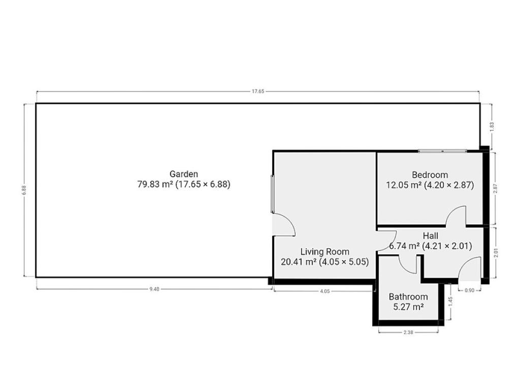 Pronájem bytu 2+kk 44 m2, Hostivice – náhled fotky 8