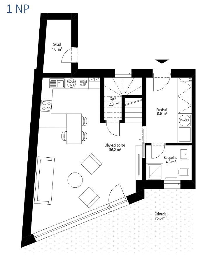 Prodej domu 93 m2