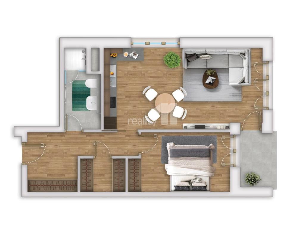 Prodej bytu 2+kk 60 m² – pohled 6
