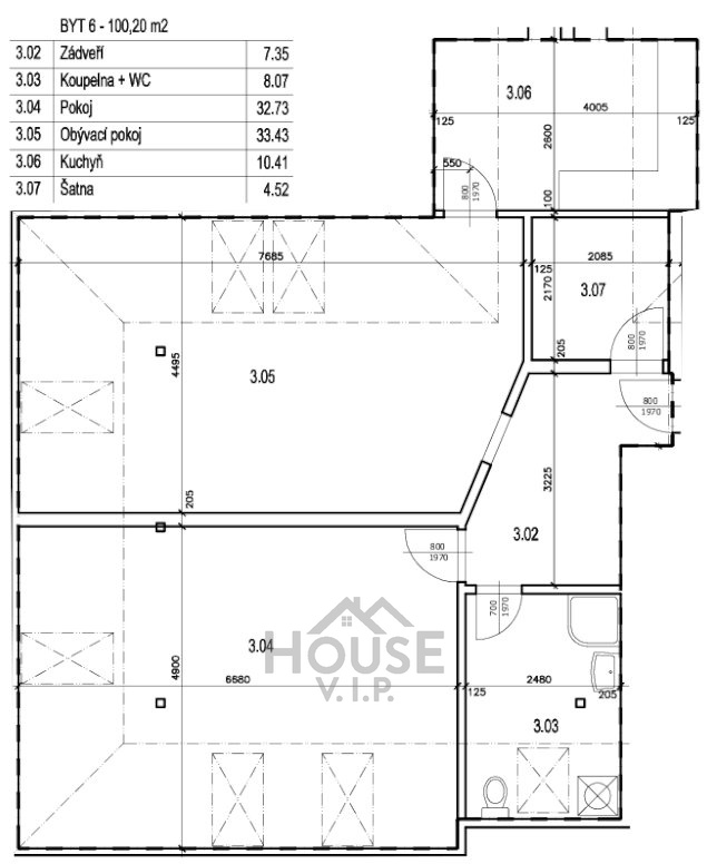 Prodej bytu 2+1 100 m2, Nučice – náhled fotky 12