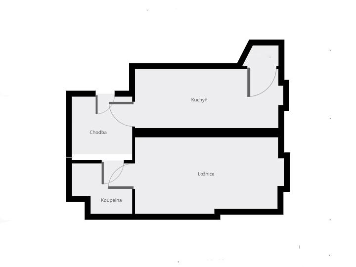 Pronájem bytu 2+kk 47 m2