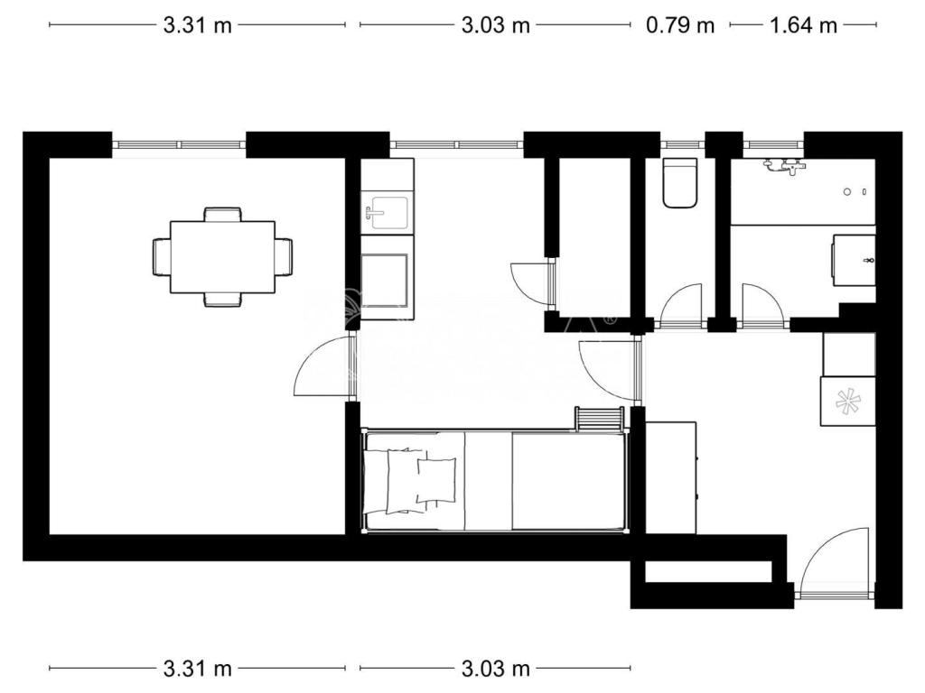 Pronájem bytu 1+1 38 m2