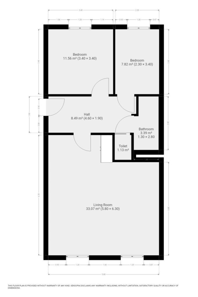 Pronájem bytu 3+kk 69 m2, Praha – náhled fotky 18