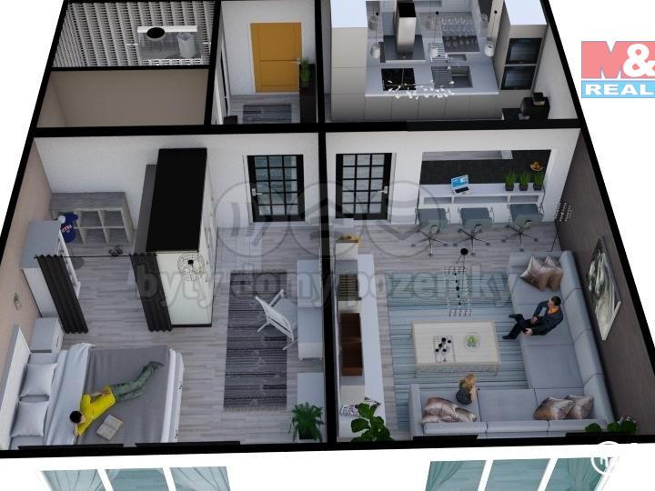 Pronajem bytu 2+kk 40 m2