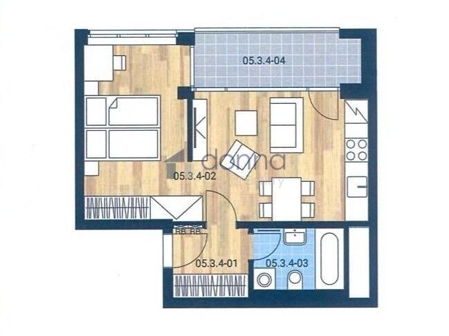 Prodej bytu 1+kk 39 m2, Praha – náhled fotky 12