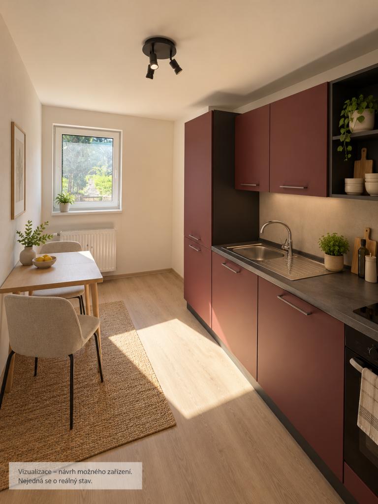 Pronájem bytu 1+1 32 m2, Pardubice – náhled fotky 6