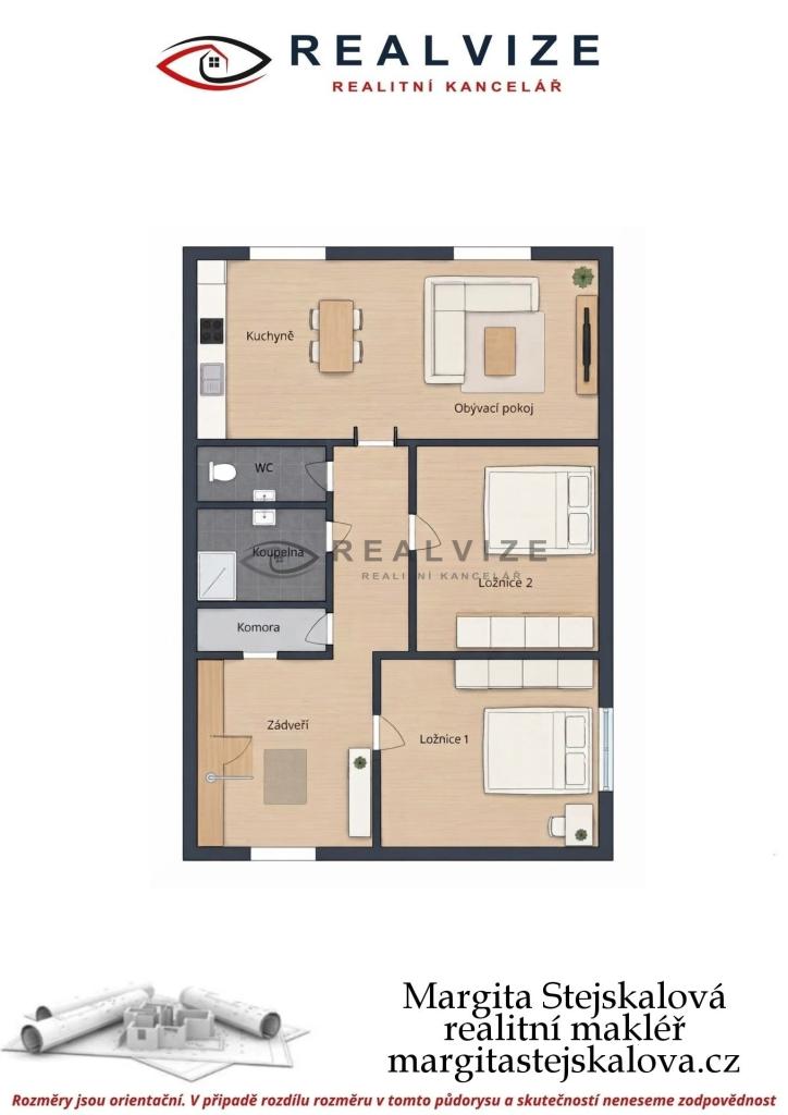 Prodej bytu 3+kk 59 m2, České Budějovice – náhled fotky 17